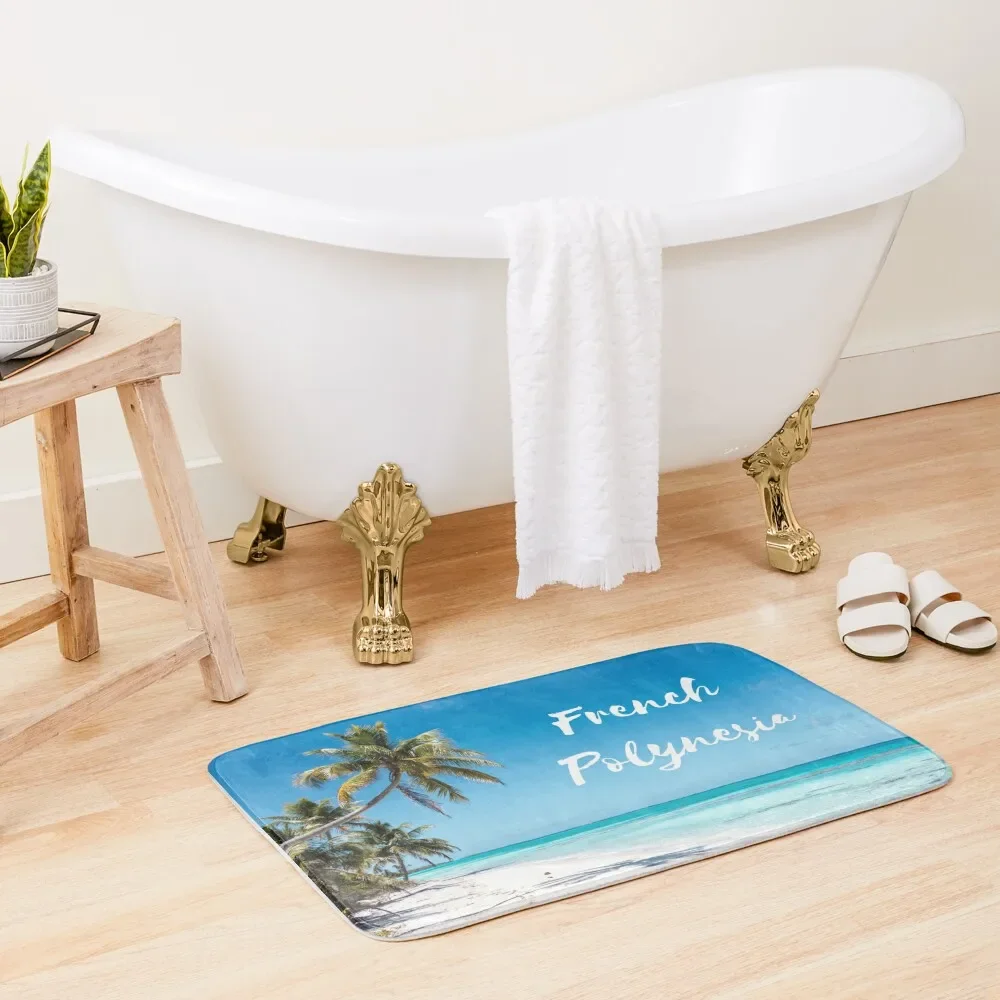 

Dreamy beach Bath Mat Carpet In The Bathroom Rooms Non-Slip Bathtub Mat