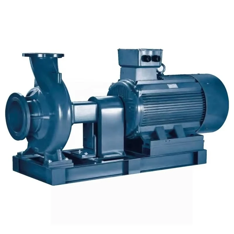 High Pressure 75kw Horizontal Centrifugal Fire Pump With End Suction Standard Bare Shaft Water Pump Electric Motor Pump t001