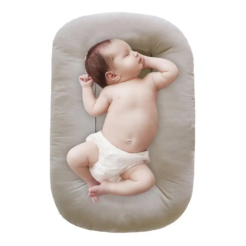 

Baby Cribnest Lounger Newborn Organic Cotton Sleeping Portable Washable Uterus Bionic Bed Snuggle Infant Nest Bed Boys Girls