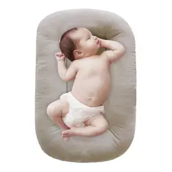 Baby Cribnest Lounger Newborn Organic Cotton Sleeping Portable Washable Uterus Bionic Bed Snuggle Infant Nest Bed Boys Girls