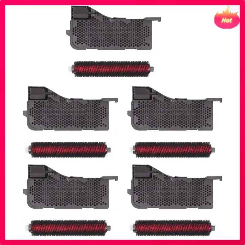 

ABYP 5X Maintenance Brush & Water Filter Assembly Accessories For Roborock S7 Max Ultra Fully Automatic Empty Wash Fill Dock