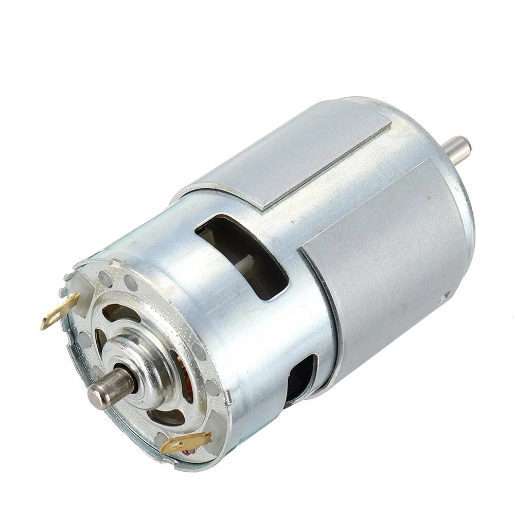 775 DC Motor 12-36V Ball Bearing Spindle Motor with ER11 Extension Rod Carving Cutter for CNC Router Machine