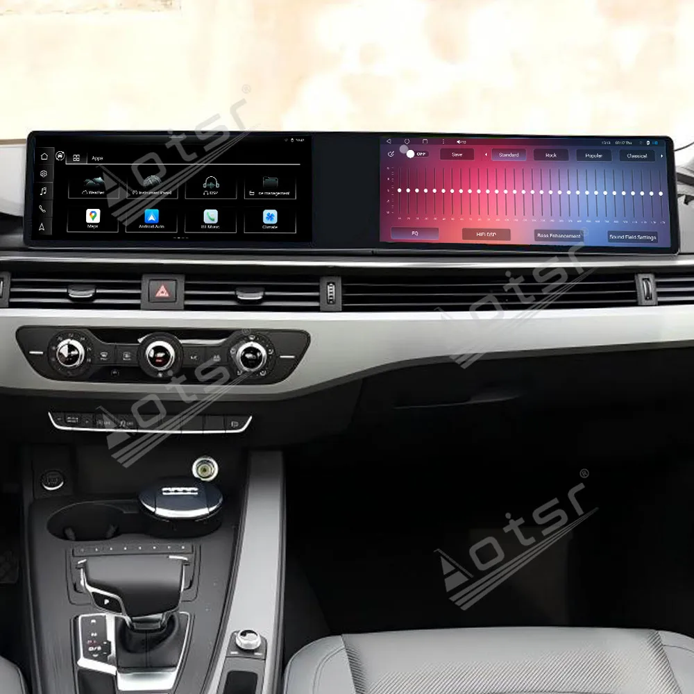 12.3 Dual Screen Android 13 CarPlay For Audi A3 2015-2020 Car Radio HD Touch Screen GPS Vehicle Navigation Infotainment System