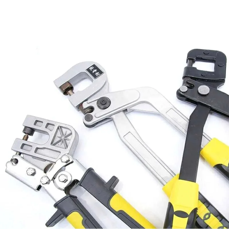 Universal Keel Forceps Pliers Stud Crimper Punch Lock Single Flat Mouth Metal Plier Board Drywall Universal Hand Tool