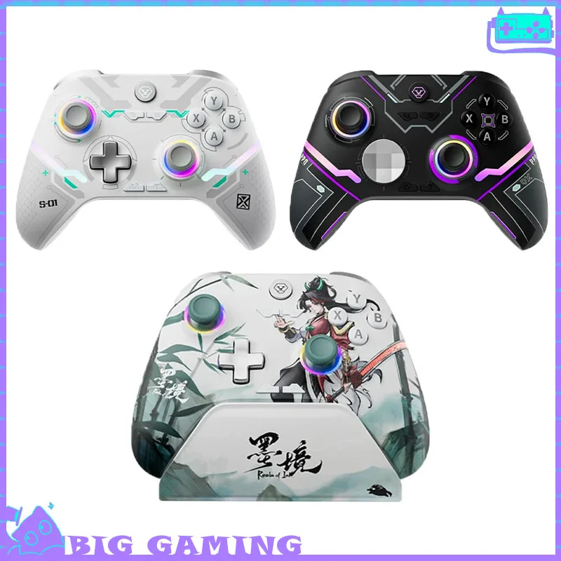 

Aolion Great Sage 3 Realm Of Ink Wireless Game Controller Pc Steam Macro Programming Switch 2 Gamepad Tmr Magnetic Joystick