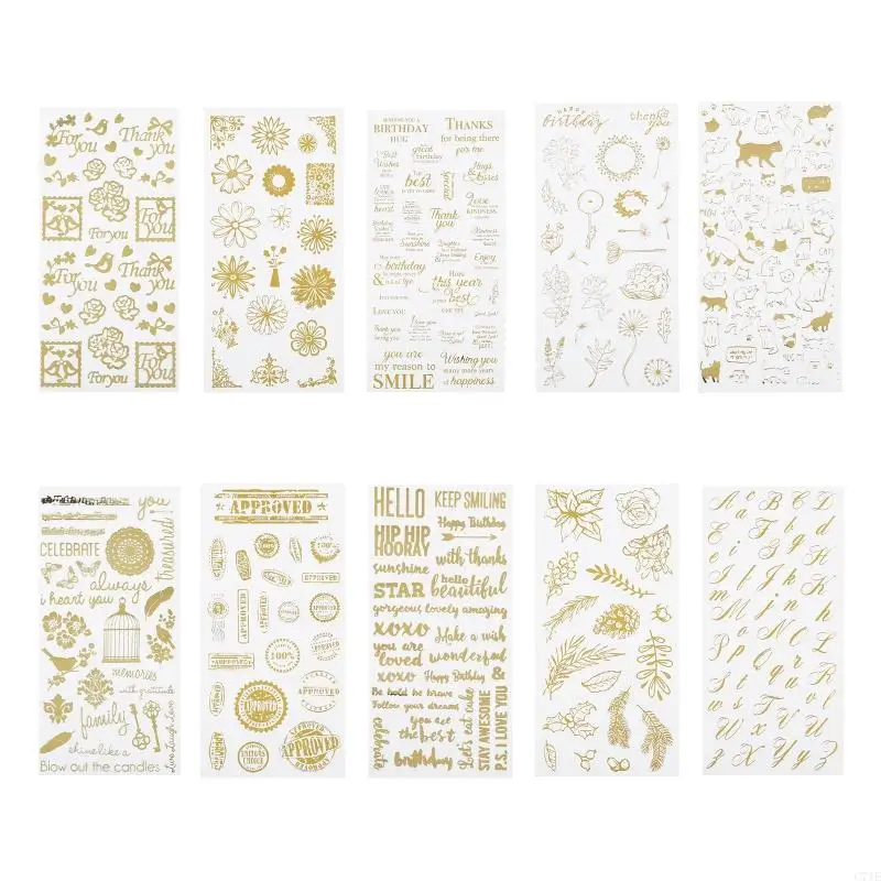 C71E Decor Sticker Gold Gold UV Epoxy Resin Filler Diy Silicone Mold ambachtelijke sieraden maken