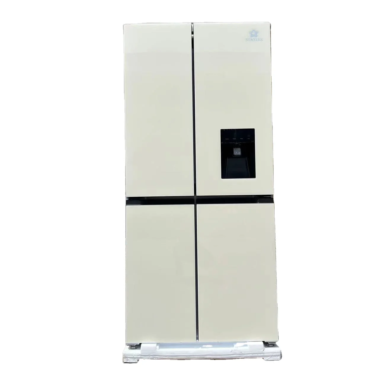 

Cross Side Door Refrigerator Household Cross Four Door Intelligent Inverter Large Screen Fridge Freezer for Smart Home Use