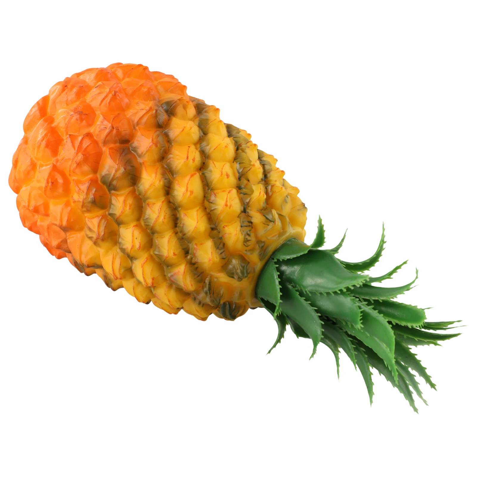 PineApple Ornament Life Like Artificial Pineapple Figurine Fake Fruit Decorative Crafts For Children Education Bedroom