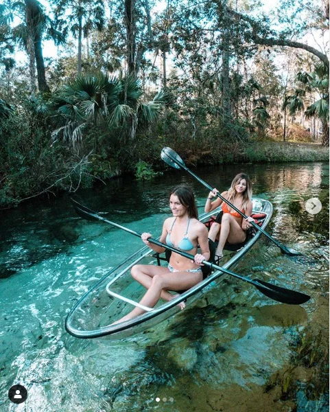 High Quality New Pc Material Imported Clear Boat See Through Canoe