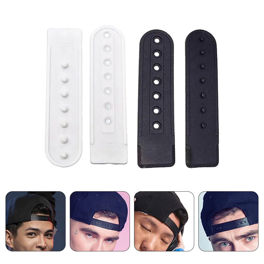 20 Pairs Hat Adjuster Buckle Snapbacks Breasted Bags Replaceable Portable Plastic Adjustable Extenders Strap