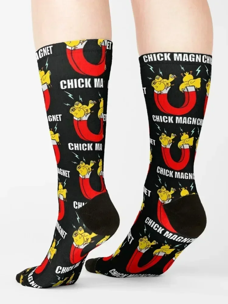 Chick Magnet Socks cartoon Men's tennis Children's Men's Socks Luxury Women's