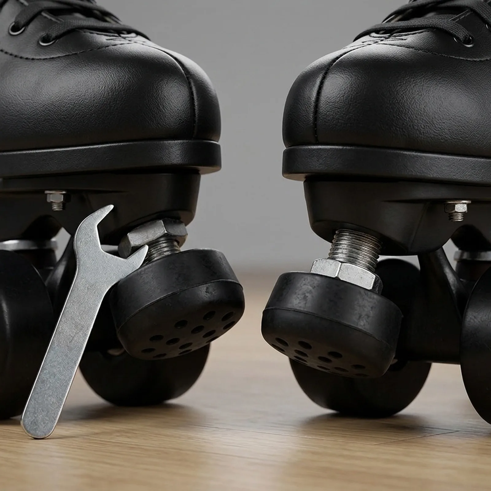 Adjustable Toe Stoppers 82A Rubber Toe Stoppers Long for service Life Metal Material Rubber Material Roller Skating