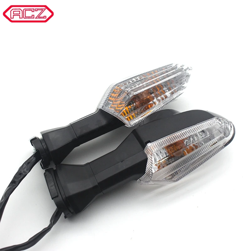 Motorcycle 1 Pair Turn Signal Lights Shift Light Blinker Indicator Flashers for Kawasaki Ninja 300 EX300 NINJA 650 ER-6F ABS