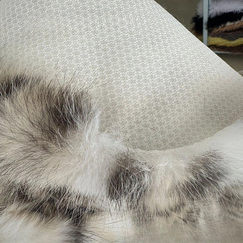 2cm High-grade Imitation Mink Leopard Fur Plush Fabric Large Fur Animal Clothing Fabric Casual High Street Lady Loose Outwears