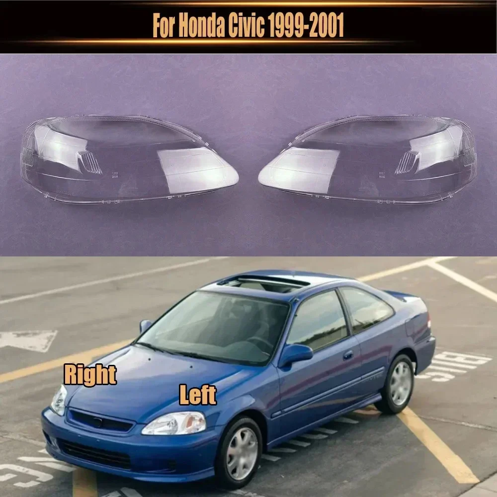 

Для Honda Civic 1999-2001 передняя фара, крышка фары, прозрачная линза, замена оригинального абажура из плексигласа