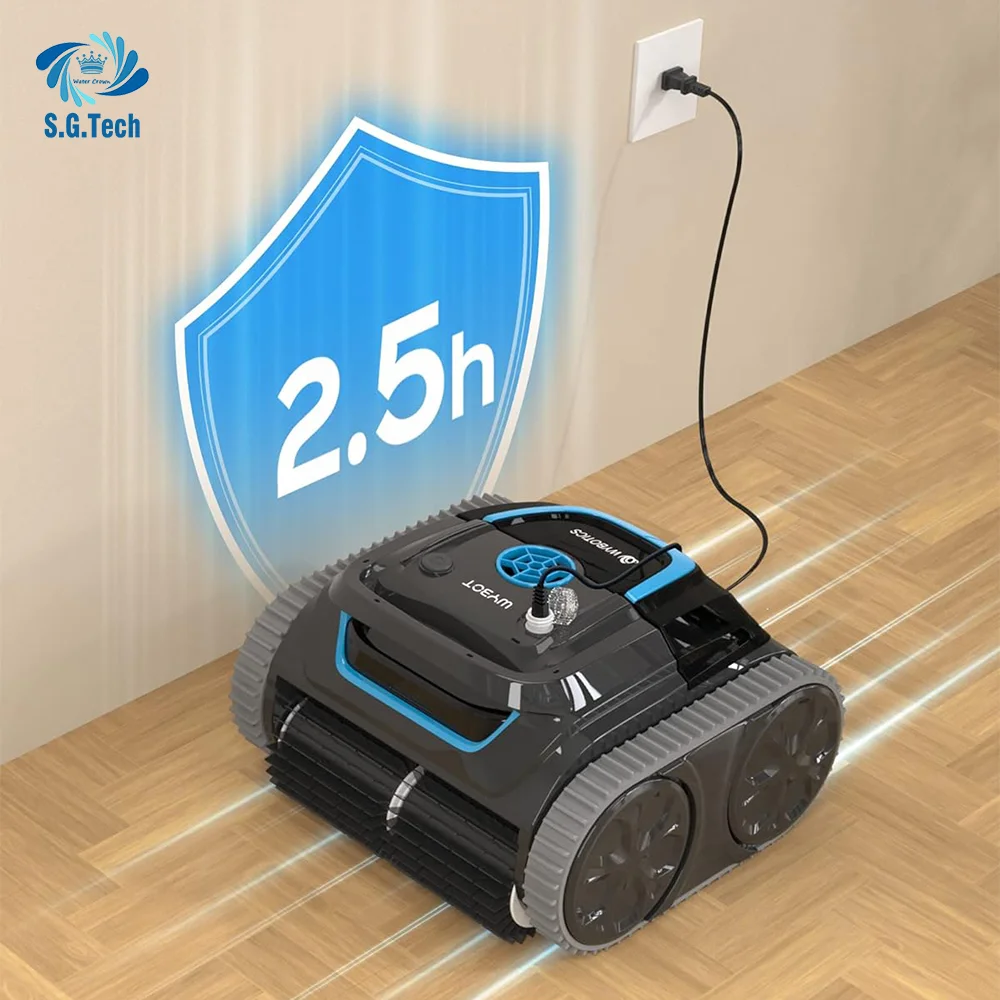 Pool Cleaning Robot Rechargeable Cordless Robot Pool Cleaner Wireless Vacuum Cleaner