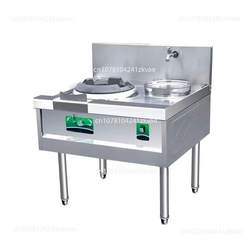 Stainless Steel Gas Energy-saving Stove Single and Double Gas Stove Kitchen Gas  Hotel  Commercial