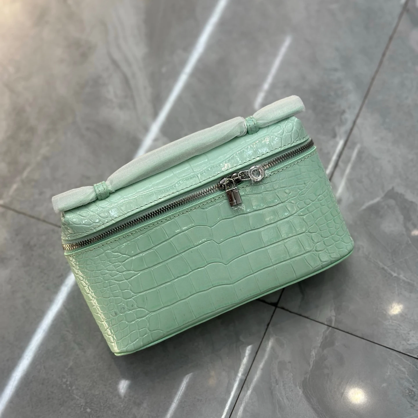 Damestas Handtas Schoudertas Klein formaat 19CM Clutch Portemonnee Krokodilpatroon Crossbodytassen Leren damestassen Luxe ontwerper
