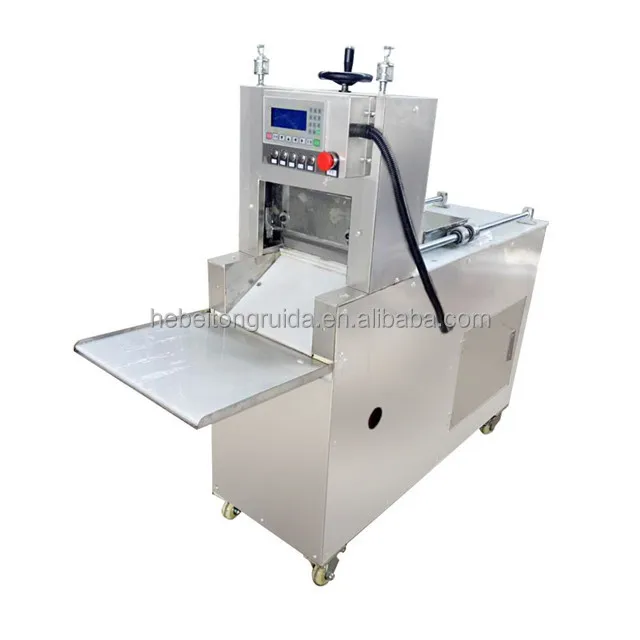 

Automatic Frozen Meat Slicing Machine / Meat Slicer /sausage Bacon Beef Mutton Slicing Cutting Machine