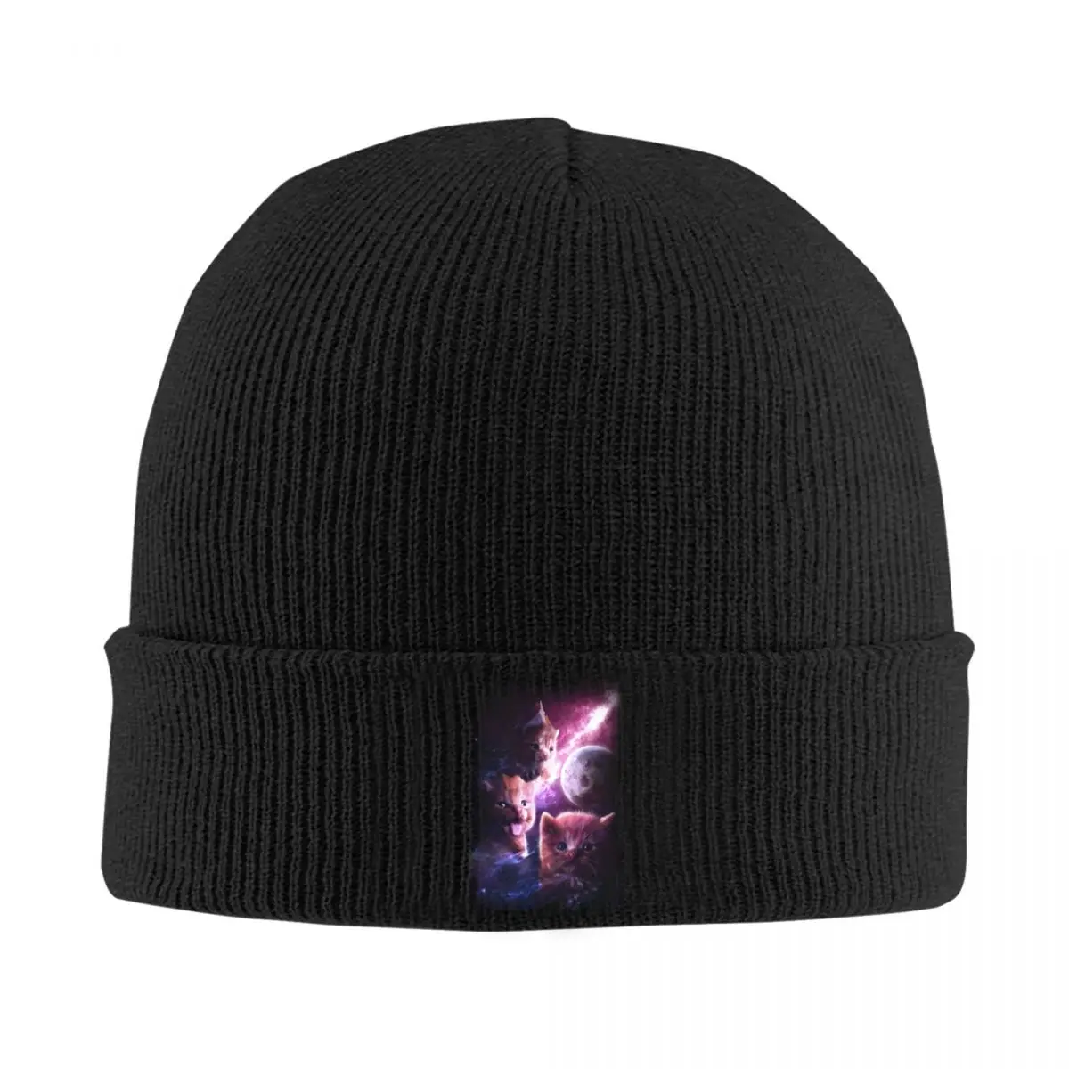 

Three Delinquent Moon A Knitted Hat Cap