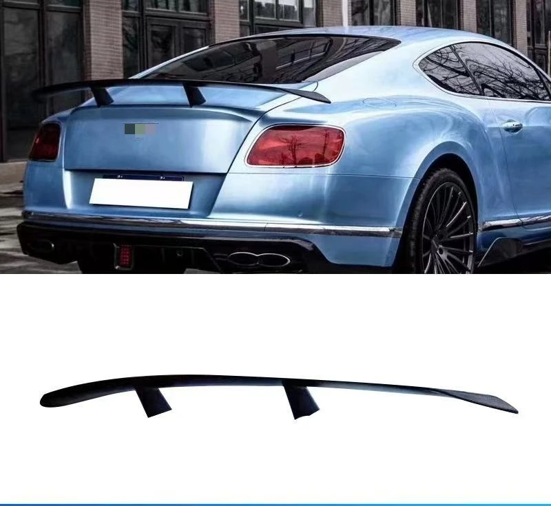 

Custom ST-style carbon fiber body kit forBentl ey Continental GT-front lip,side skirts,rear diffuser,and air intakes,2015-2017