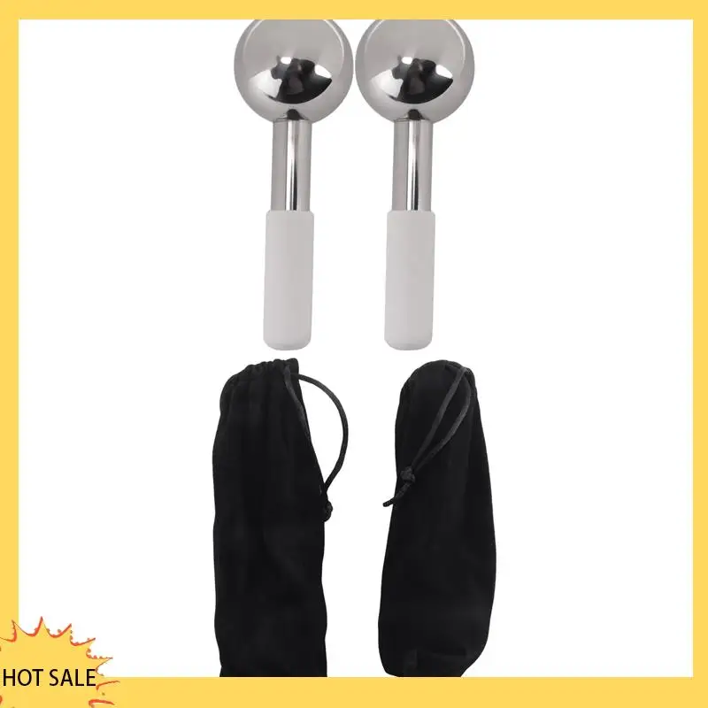 A66Z ลูกโลกน้ําแข็งสําหรับผิวหน้า,Cryo Sticks สําหรับใบหน้า,นวดสําหรับใบหน้าคอและดวงตา,Skin Care สําหรับ Dark Circles,ริ้วรอย,ฯลฯ