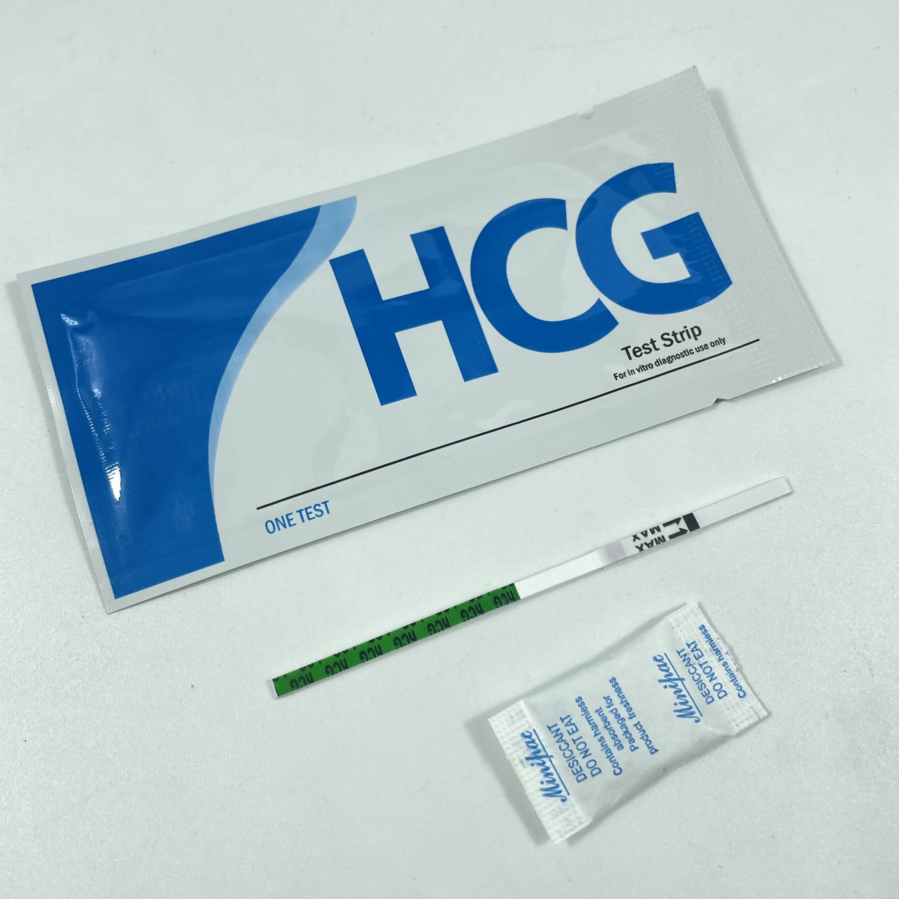 25 bandelettes de test de grossesse HCG - Précision supérieure à 99 %, utilisation facile à domicile