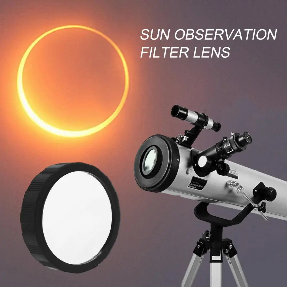 1/2/5 Pcs Solar Telescope Filter Lens 5 0 Enhancing Photo Lens Eye Eclipse Macula Observation Telescope Filter Lens