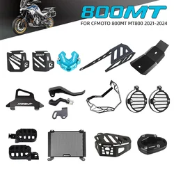 For CFMOTO 800MT 800 MT 2021 2022 2023 MT800 Motorcycle Engine Skid Plate Cover Brake Fluid Reservoir Cover Guard Protection