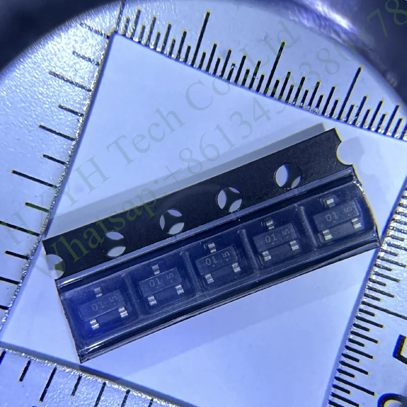 (50pcs/Bag) LP2301LT1G Marking 01 O1 SOT-23 20V P-channel power field-effect transistor