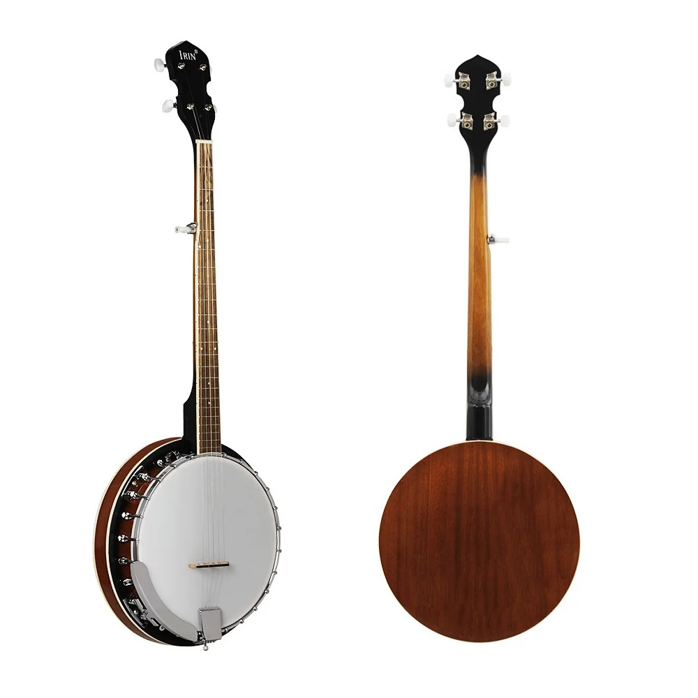 JELO IY- TB0114 Fünfsaitige Banjos Banjo Instrument Ahorn Rose Holz Saitenmusikinstrumente 5-saitiges exquisites Banjo