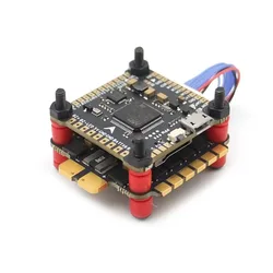 LANNRC F4 V3S PLUS Flight Control and 4 in 1 45A ESC Satck OSD  2-6S 45A BLHeli_S ESC Suitable for FPV Traversing Machine Drones