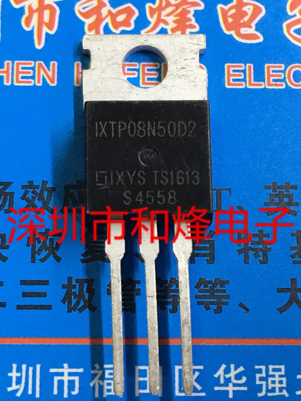 5PCS-10PCS IXTP08N50D2 TO-220 500V 800mA On Stock New And Origjnal