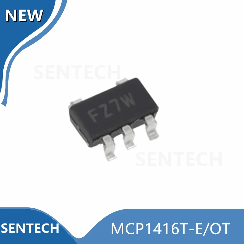 10pcs MCP1416T-E/OT MCP1416T MCP1416T-E Mark FZVE MOSFET driver SOT23-5 new original original