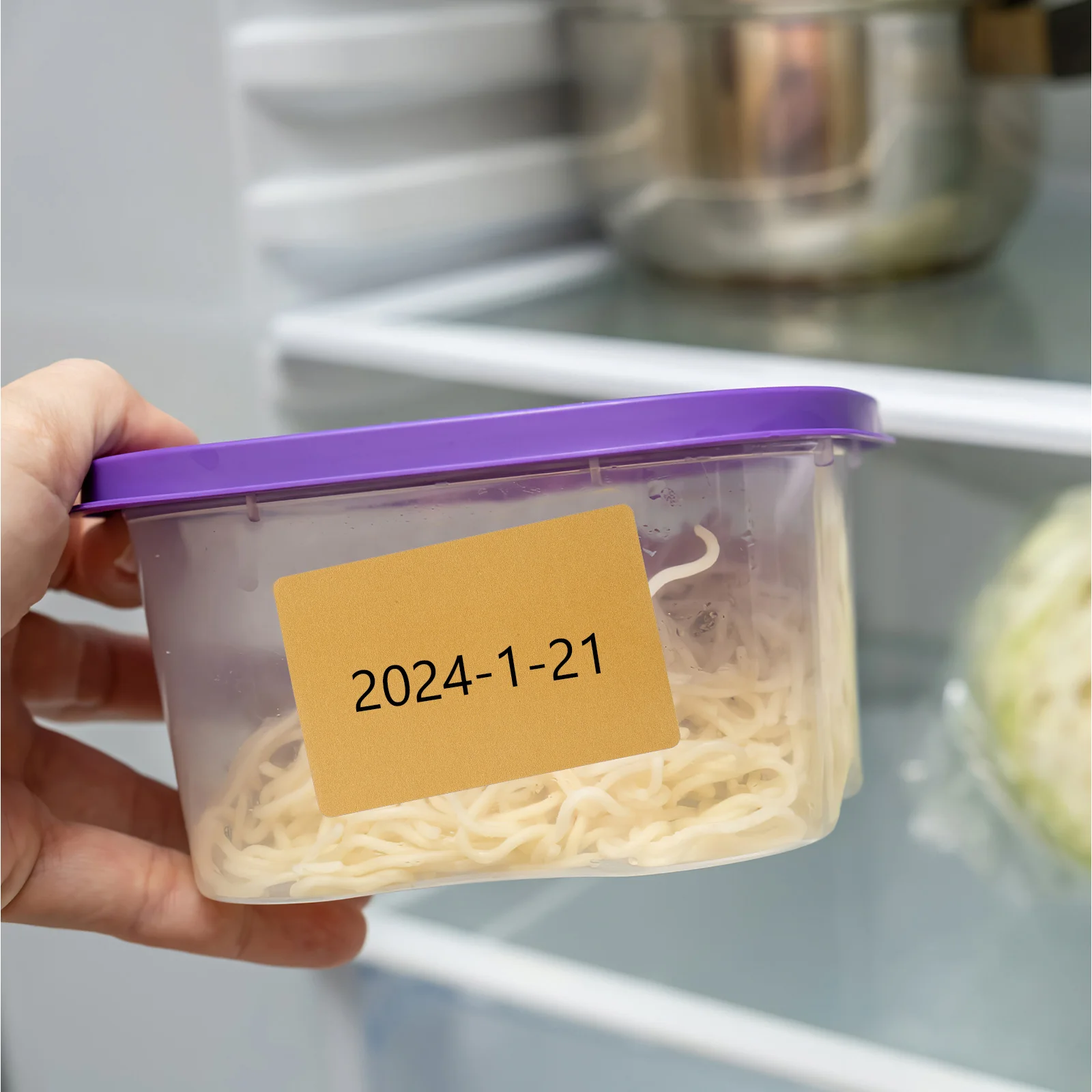 1 ロールのサーマルラベル 印刷可能な空白の配送先住所ラベル バーコードサーマルステッカー用の値札ステッカー