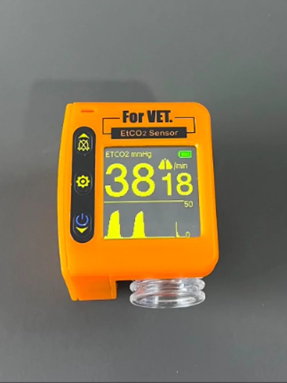 Handheld Model Veterinary Capnograph ETCO2 Monitor Capnography ETCO2 Sensor Ambulance Capnogragh ETCO2 Sensor