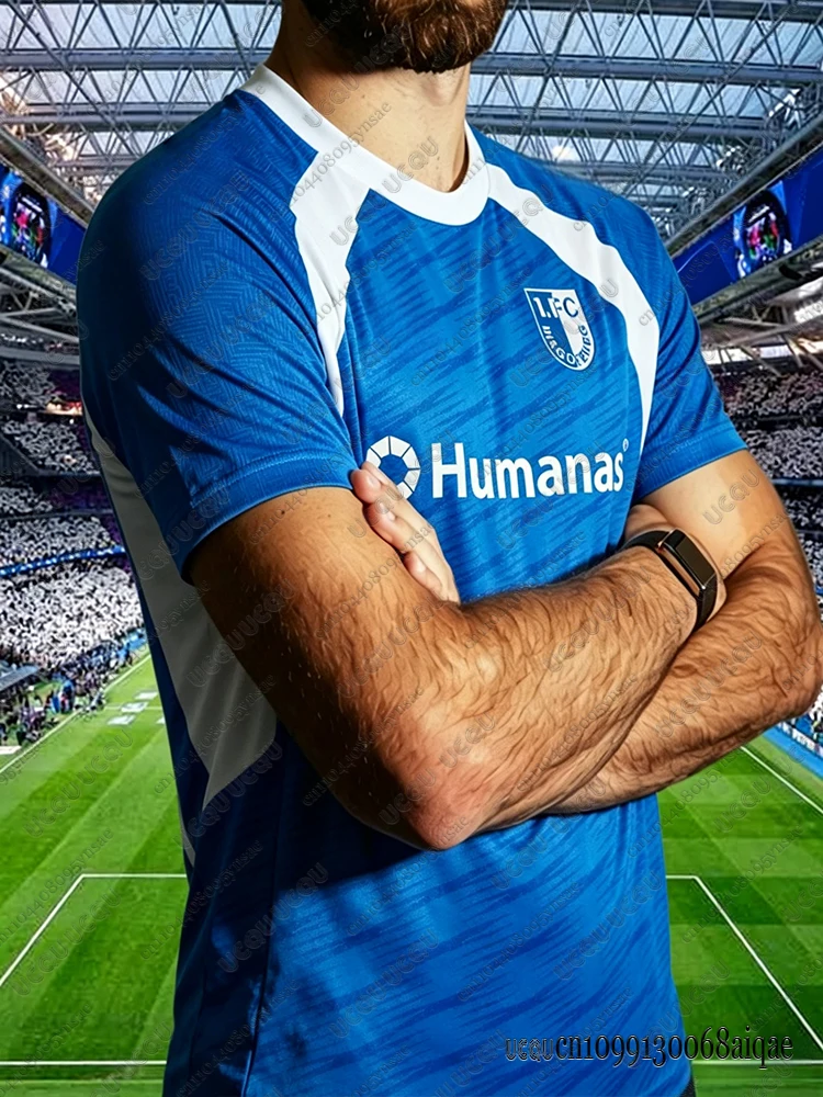 

Summer Hot Sale Men Football Jersey Quick Drying Cycling Shirts Magdeburg 26-27 Home Away Kits Adult/Kids Team Uniform
