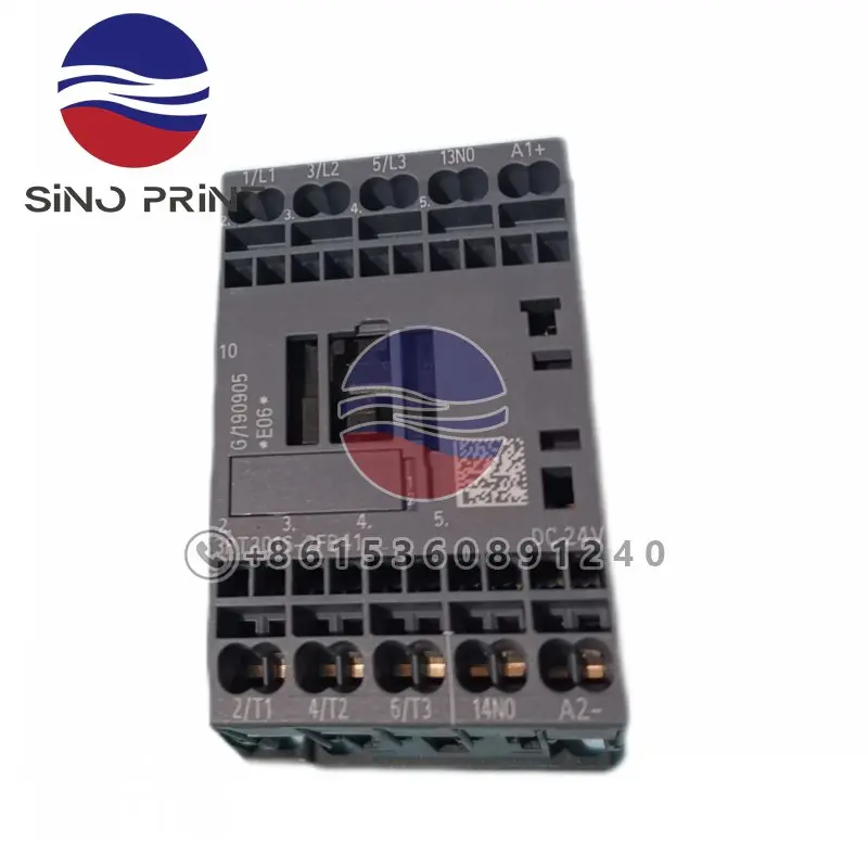 

3RT2016-2FB41 Power Contactor 3RT20162FB41 For KBA G/190905 DC24V Printing Machinery Parts Spare Parts KBA Parts