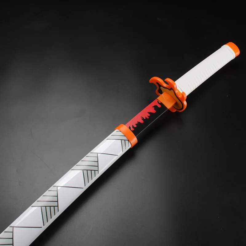 Anime Cosplay Katana Demon Slayer Reproduction Original Pattern with Holder and Belt 80cm/31.5in or 104cm/41in Halloween props