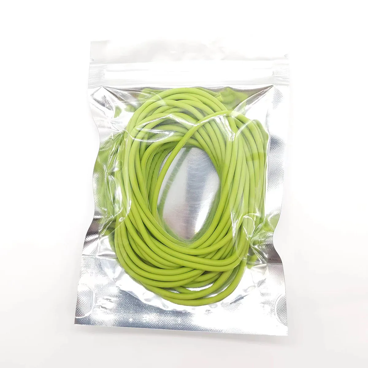 Canne à noyau solide élastique vert clair, lignes de pêche, tube en latex, ULde rétention, matériel de pêche, diamètre 2.6mm, 3m, 6m, 10m, 20 m, 50m, nouveau