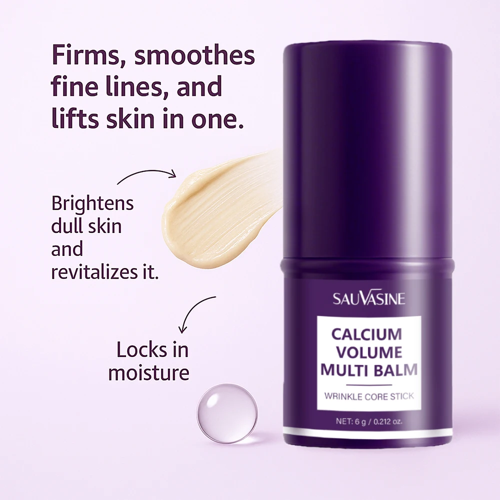 Calciumvolumen-Multi-Balsam zur Glättung feiner Linien, strafft und strafft den Augenhautstab für Unisex, hellt die Haut auf und spendet Feuchtigkeit – Detail 7