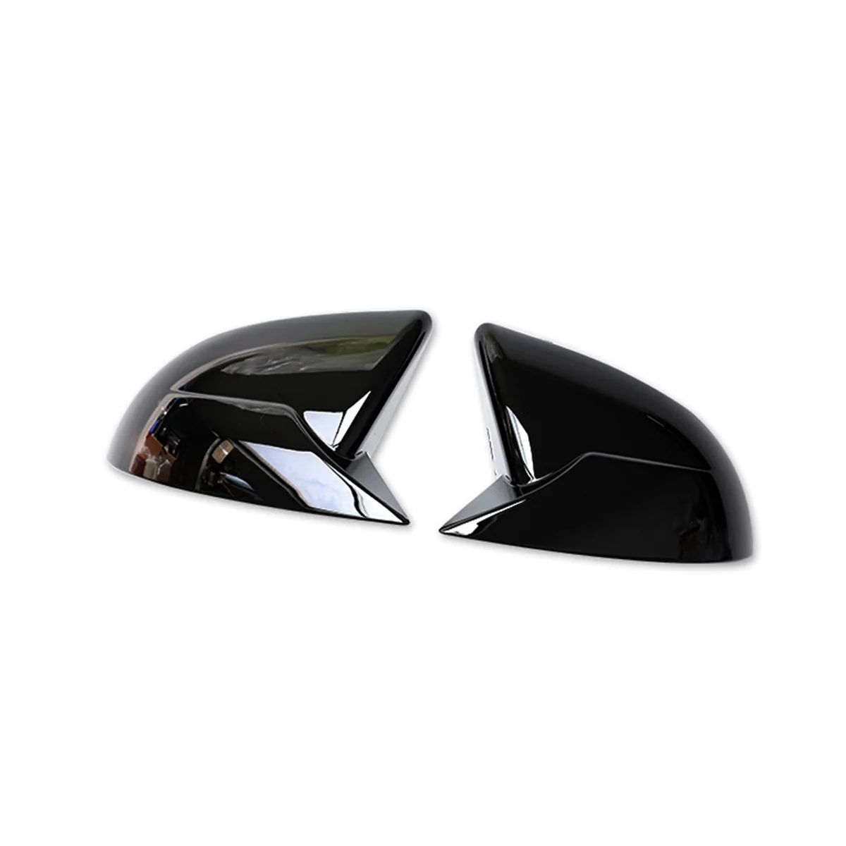 

AD05-For MG 4 MG4 EV Mulan 2023 Car Side Rear View Mirror Cover Trim Protector Decoration Accessories,Black