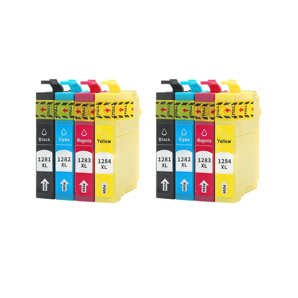 Replacement for T1281 T1284 1281 Ink cartridge Compatible for Epson stylus S22 SX130 SX125 SX235W SX435W SX425W BX305F BX305FW