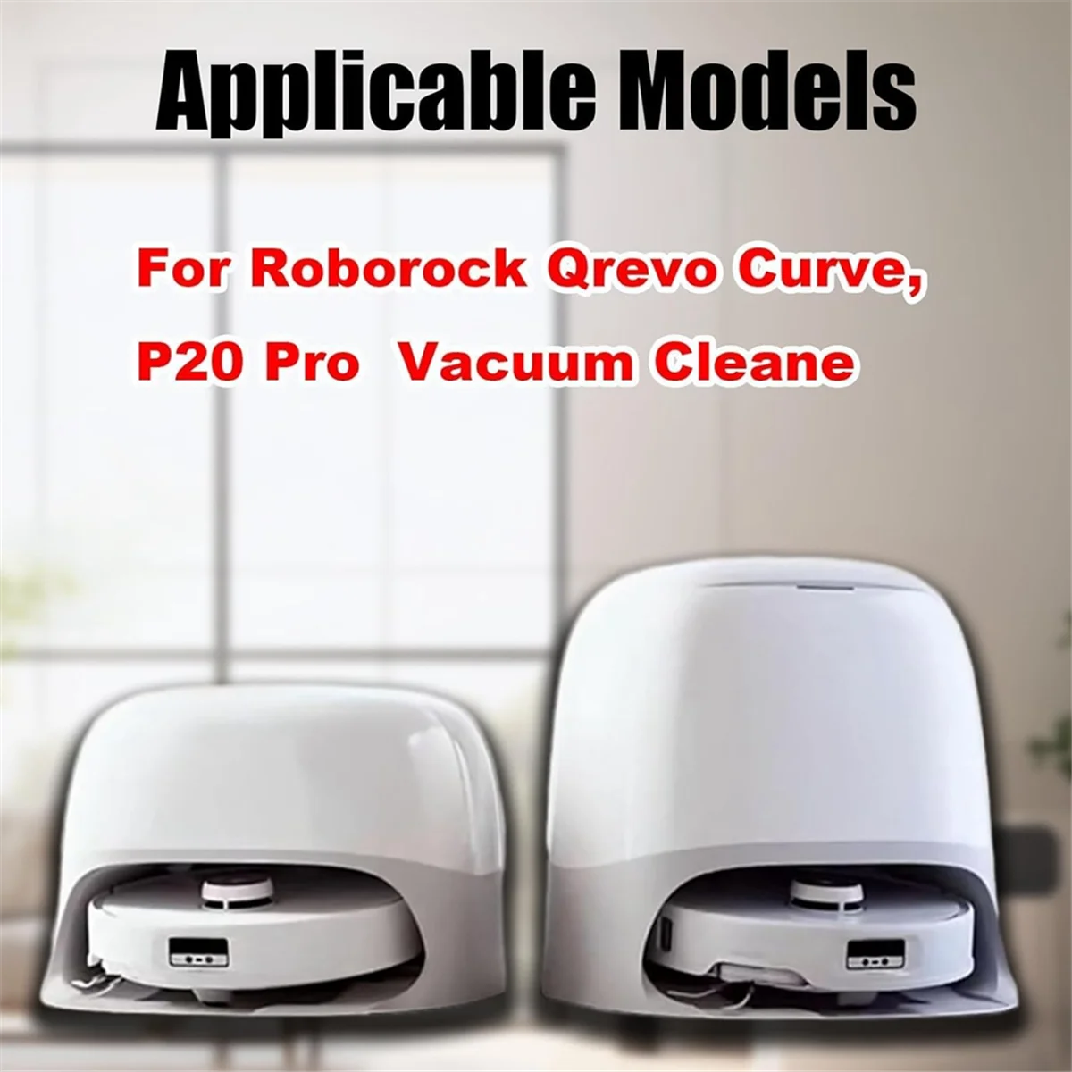 ل Roborock Qrevo Curve/P20 Pro جهاز آلي لتنظيف الأتربة أجزاء فرشاة جانبية رئيسية مرشحات HEPA الملحقات