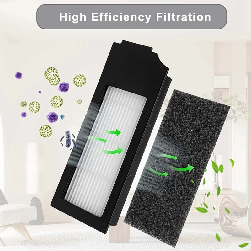 For Ecovacs Deebot X1 OMNI T10 TURBO/ T10 Robot Vacuum Cleaner Main Side Brush Mop Cloth Dust Bags Filter Replace Parts