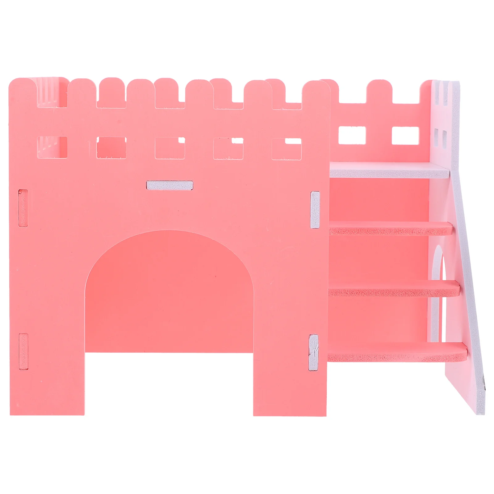 

Double Layer Villa Hideout For Hamster Guinea Chinchilla Hedgehog Small Animal Pet Durable Pvc Cage