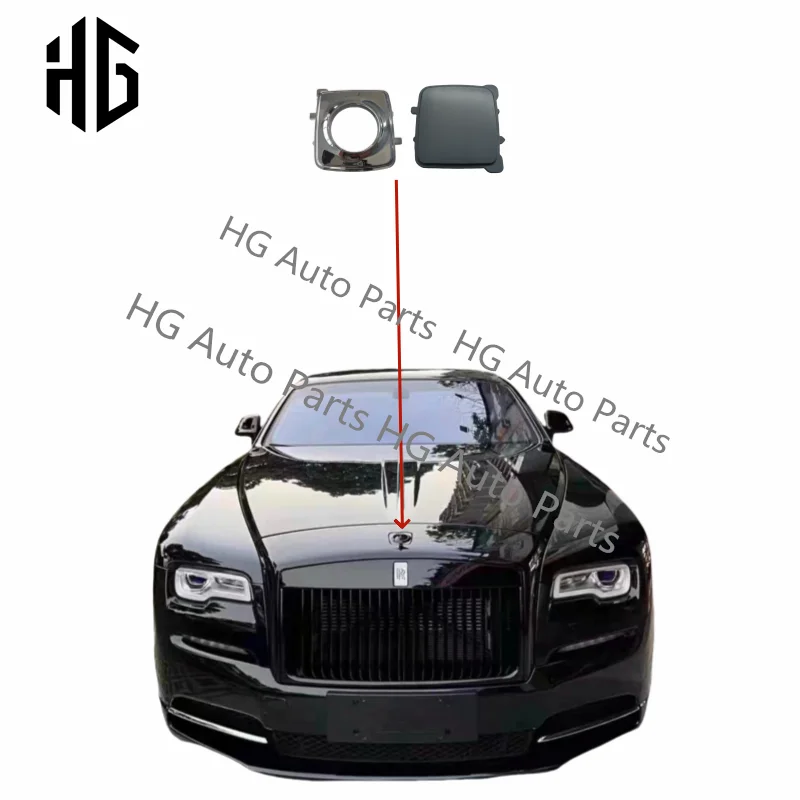 

For Rolls Royce Modified Accessories Emblems Base Support Front Bumper Hood Crystal Mark Pedestal