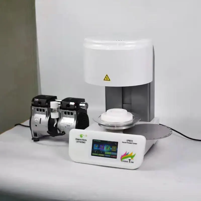 Dental Vacuum Porcelain Furnace with Touch Screen OP6000A Ceramic Oven Dental Lab Equipment