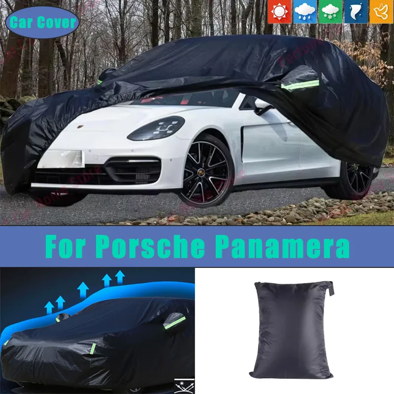 

For Porsche Panamera Car Full Outer Covers Outdoor Waterproof Dustproof Sun Rain Snow Protection Exterior Car Accessories
