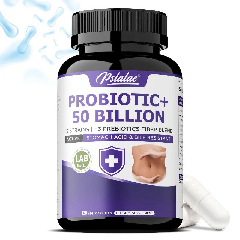 Probiotic 50 Billion - Replenish Energy, Balances Intestinal Flora, Supports Digestive and Intestinal Health, Enhances Immunity